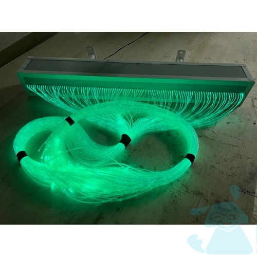 Світлова штора з фіброоптичного волокна