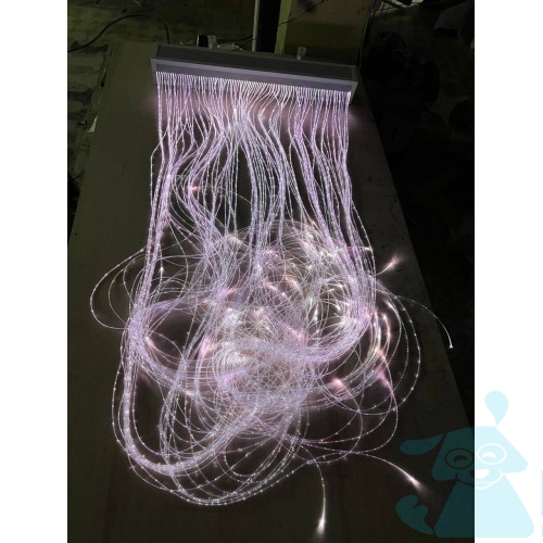 Світлова штора з фіброоптичного волокна