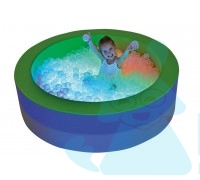 Сухий басейн з підсвіткою круглий