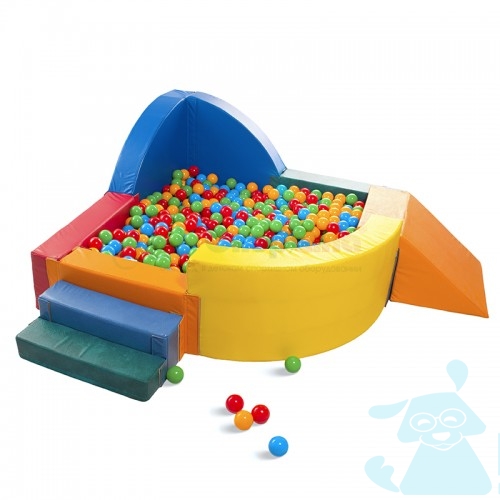 Мягкие модули Сухой Бассейн - Ракета 2 +мат