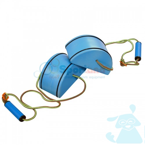 Шагающие деревянные балансиры на канатах Китята.