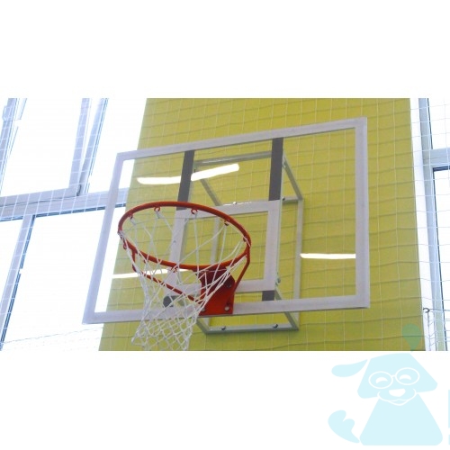 Баскетбольний щит 900х680 мм дитячий з оргскла