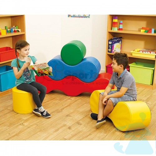 Мягкие модули Косточки-пазлы 5 элементов