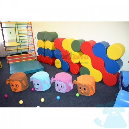 Мягкие модули Косточки-пазлы 5 элементов