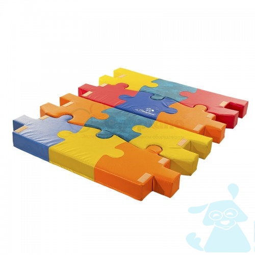 Мягкие модули Сухой Бассейн - Пазлы +мат