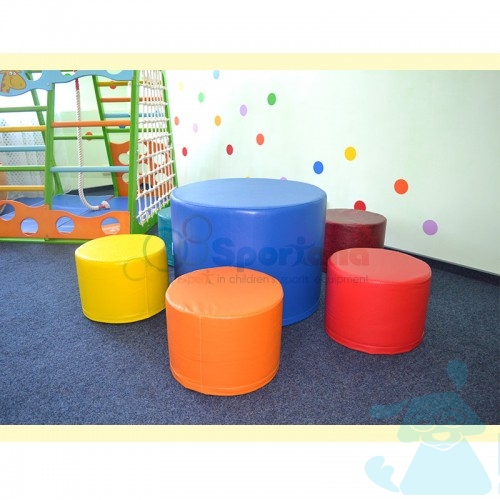 Мягкие модули “Столик со стульчиками”