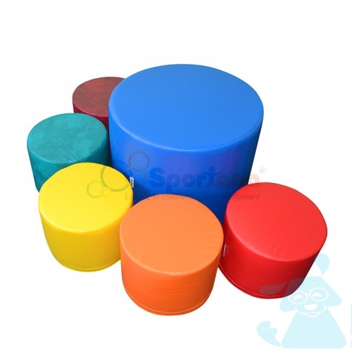 Мягкие модули “Столик со стульчиками”