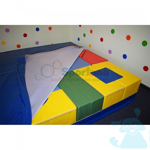 Мягкие модули “Геометрические блоки - большие 26шт В чехле