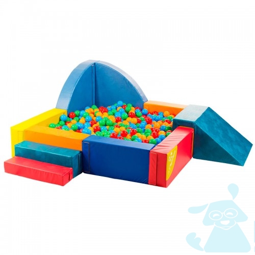 Мягкие модули Сухой Бассейн - Ракета 3 +мат