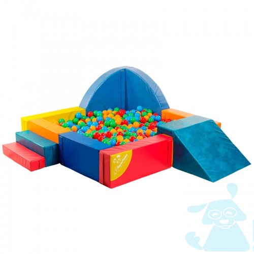 Мягкие модули Сухой Бассейн - Ракета 3 +мат