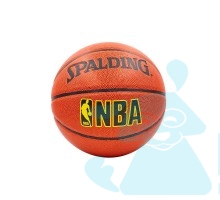 Мяч баскетбольний PU №7 Spalding NBA Silver