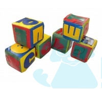 М'які кубики дитячі  "Абетка"