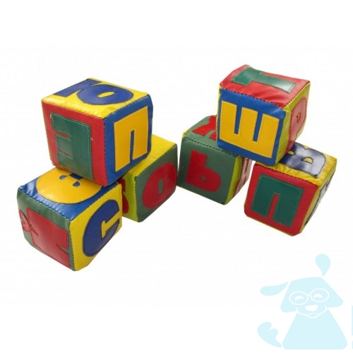 М'які кубики дитячі  "Абетка"