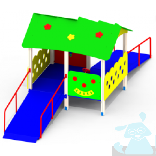 Дитячий ігровий комплекс для дітей з обмеженими можливостями