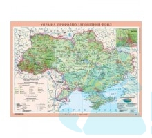  Україна. Природно-заповідний фонд, м-б 1:1 000 000 (на планках)