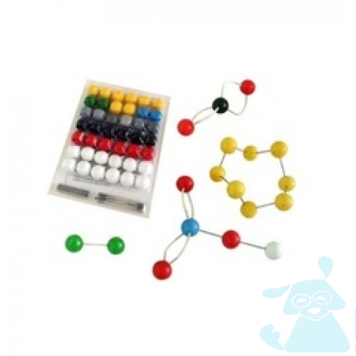 Комплект моделей атомів для складання молекул (лаб.)