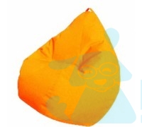 Крісло-груша Оксфорд помаранчеве