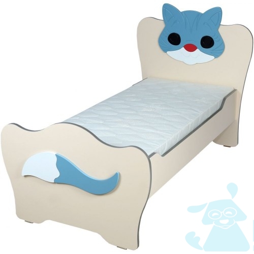 Ліжко дитяче з МДФ накладками Кошеня