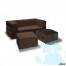 Комлект меблів Zipli XL (диван та два пуфи)