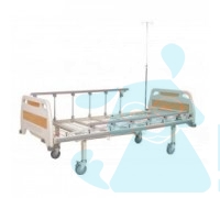 Ліжко лікарняне механічне на колесах №2