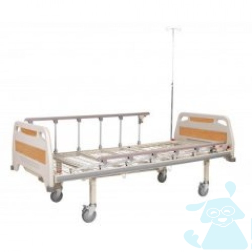 Ліжко лікарняне механічне на колесах №2