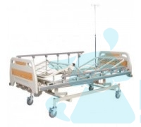 Ліжко лікарняне механічне на колесах №4