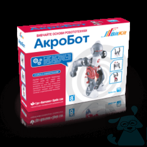 Дитячий розвиваючий конструктор - танцюючий робот АкроБот
