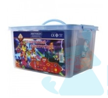 3-D магнітний конструктор Plastic box №5