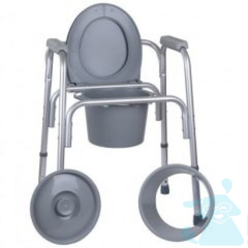 Алюмінієвий стілець-туалет 3в1 №2