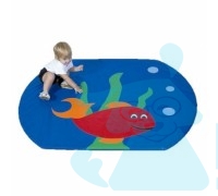 Дитячий мат-килимок для розвитку Рибка