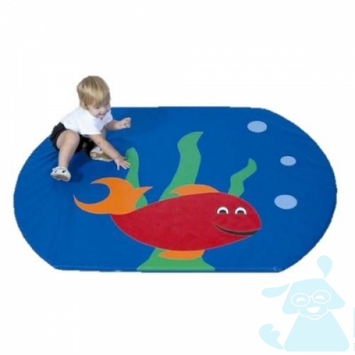 Дитячий мат-килимок для розвитку Рибка